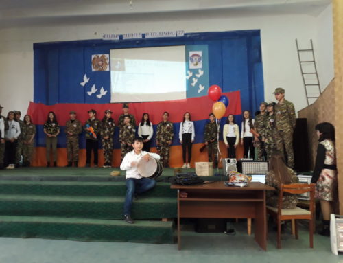 ARMENIAN ARMY DAY WAS MARKED IN VANASHEN SCHOOL