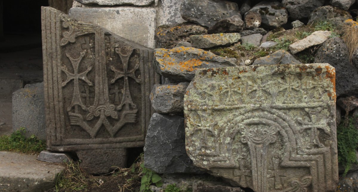 Khachkars and fragments of monuments were moved to the territory of the historical and cultural reserve “Lori Fortress”