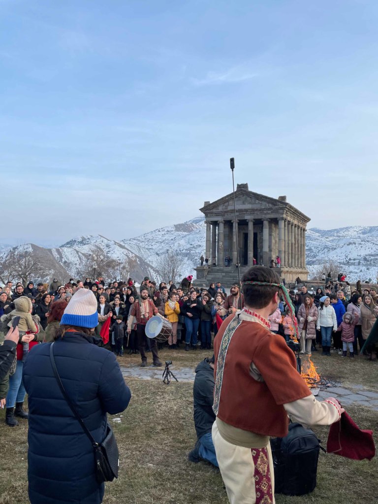ТHEY CELEBRATED TYARNENDARACH HOLIDAY AT THE “GARNI” AND “LORI BERD” RESERVATIONS
